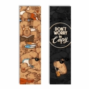 Zakładka kartonowa - Don`t worry be Capy